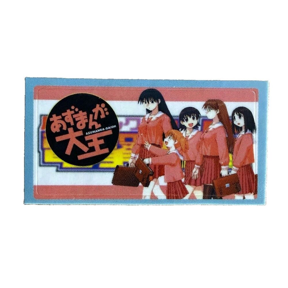 Sony PlayStation 1 Ps1 Azumanga Diaoh Official Memory Card Sticker